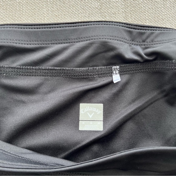CALLAWAY 2-Piece Black Golf Long Sleeve Skirt Set - Picture 5 of 9